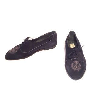 COPY - Vintage/New STRACAM Men’s Blue Suede Shoes Sz-7.5